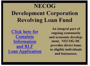 Revolving loan fund info and RLF application