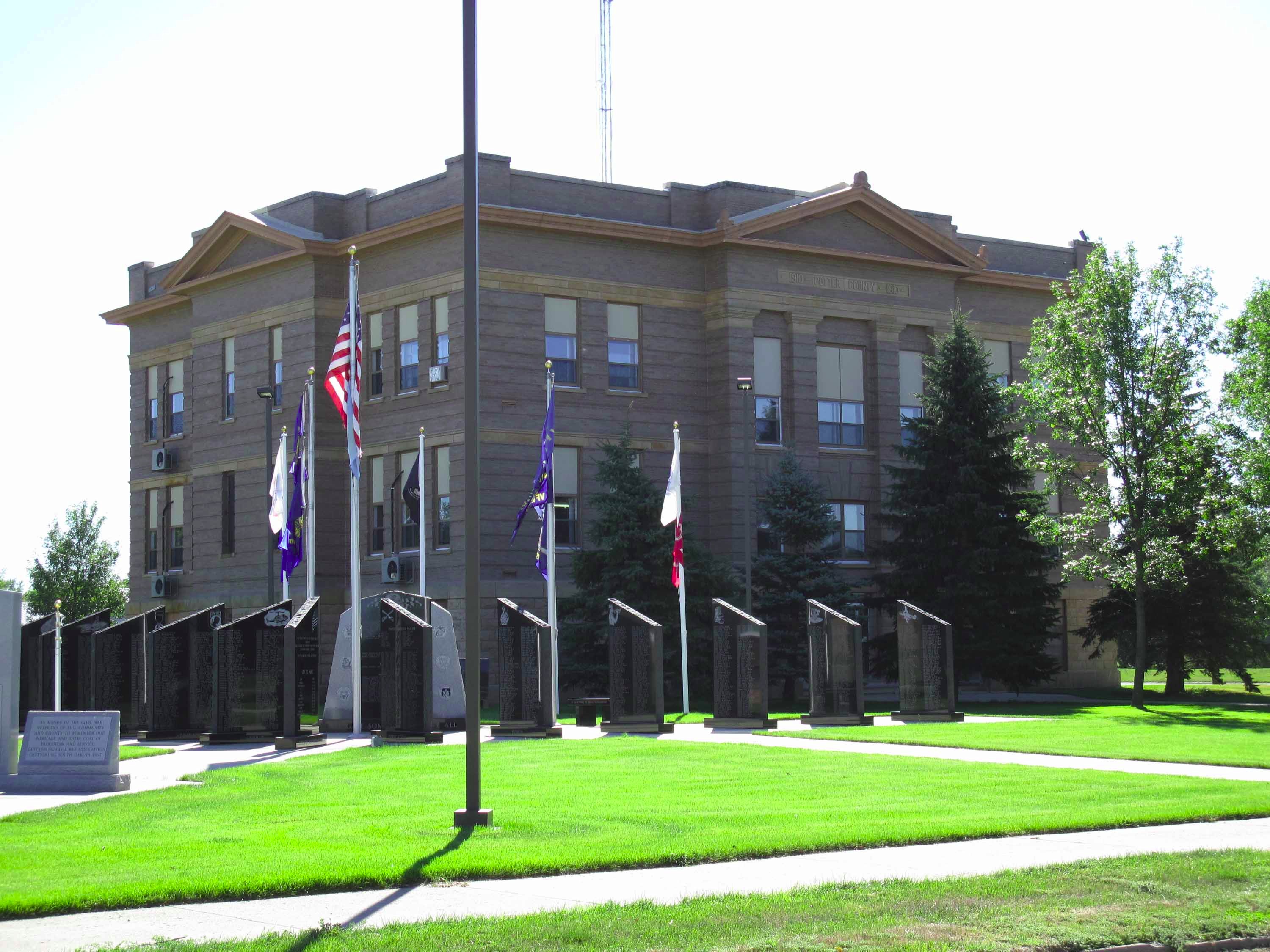 Potter County courthouse