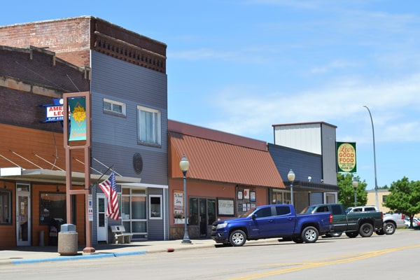 small town main street redfield sd businesses helped by NECOG development corporation